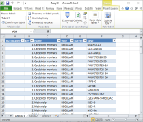 SOA Excel